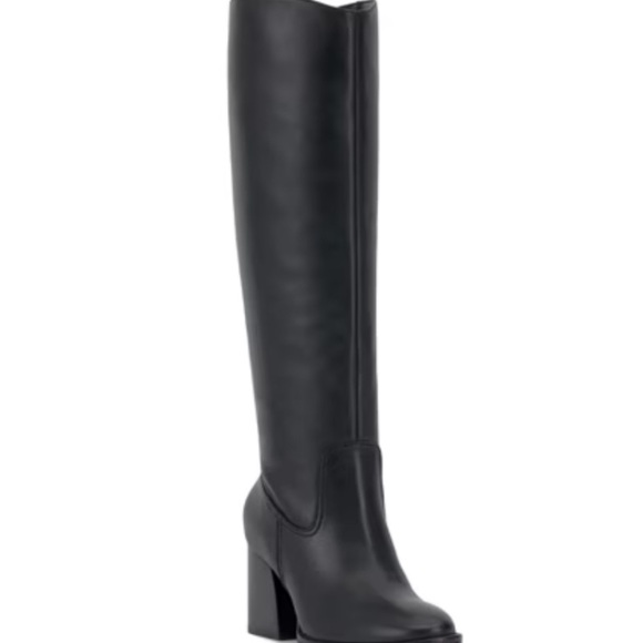 Vince Camuto Black Leila Knee High Boots - Picture 1 of 5